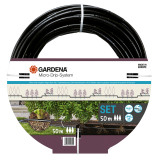 Gardena Micro-Drip – dzīvžogu/krūmu laistīšanas sistēma – komplekts (50 m)