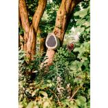 Kukaiņu viesnīca „Essential bee hotel“, šķiedru, pelēka, 18 cm