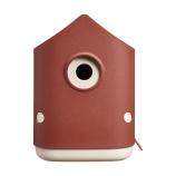 Putnu būrītis „Cosy bird house“ toskāņu sarkanā krāsā, 18 cm
