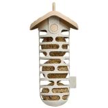 Cosy suet ball feeder sēņu formas barotava, smilškrāsā, 10 cm