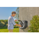 Gardena PowerRoll XL sienas turētājs 35 m garai šļūtenei, balts – bez akumulatora