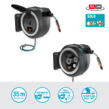 Gardena akumulatora sienas kaste PowerRoll XXL, solo, 40 m, balta