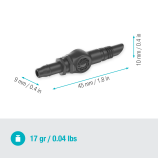 Gardena savienotājs 4,6 mm (3/16")