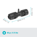 Gardena T-veida savienotājs 1/2" – 3/16"