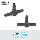 Gardena T-veida savienotājs 4,6 mm (3/16") 13211-20