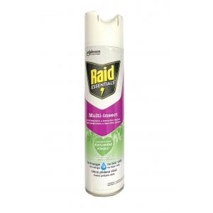 Raid multi insect, lai iznīcinātu lidojošus un rāpojošus kukaiņus