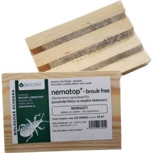 Nematop beetle bezmaksas parazītiskās nematodes pret pieaugušām vabolēm