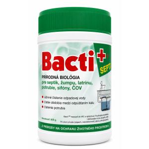 Bacti plus, pulveris septiskajām tvertnēm, izsmeļamajām bedrēm un notekūdeņu attīrīšanas iekārtām