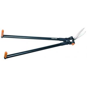 Fiskars zāles un dzīvžogu šķēres ar sviru 113710