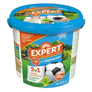 Expert 2in1 zāliena mēslojums ar kaļķakmeni