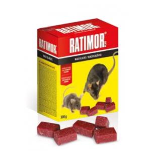 Ratimor bromadiolona parafīna bloki