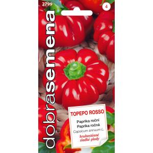 Labas sēklas Zaļie pipari Topepo Rosso 0,4 g