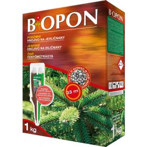 Biopon rudens mēslojums skujkokiem
