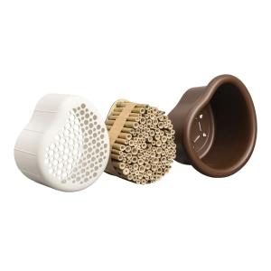 Kukaiņu viesnīca „Organic bee hotel“ – brūna kastaņa, 25 cm
