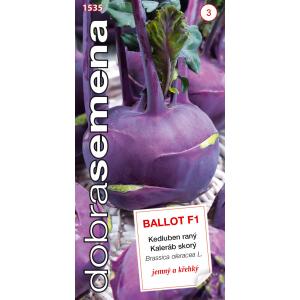 Labas sēklas Blue Ballot Ballot F1 40. gadu sākums