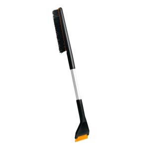 Fiskars putekļu slotiņa ar skrāpi „Plus“, gara, 1078494