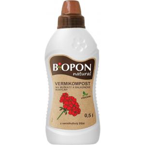 Bopon dabiskais vermikomposts pelargonijām un balkona augiem