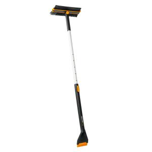 Fiskars teleskopiskais, pagriežamais lāpstiņas un skrāpja komplekts X-series 1078492