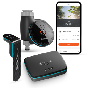 Gardena viedais laistīšanas kontrolieris + sensors – komplekts