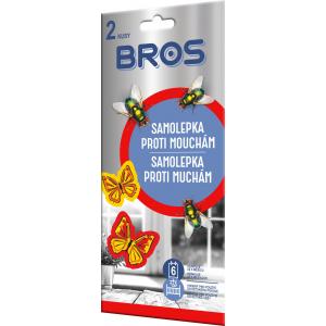 Bros uzlīmes pret mušām