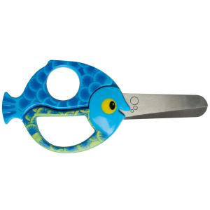 Fiskars bērnu šķēres „Animals“ 13 cm „Zivs“ 1003746