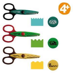 Fiskars „Kidzors“ šķēru komplekts, 3 gab., „Mitrāju dzīvnieki“ 1003845