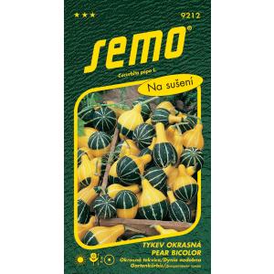 Sēklas Dekoratīvie ķirbji Pear bicolor 0,8g