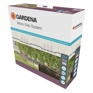 Gardena Micro-Drip-System sākuma komplekts dzīvžogiem un krūmiem / 25 m