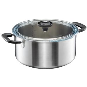 Fiskars Katls ar vāku, 5,0 L / 24 cm, nerūsējošais tērauds 1072317