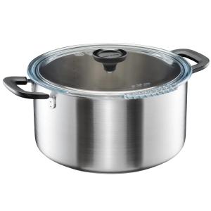 Fiskars Trauks ar vāku, 7,0 L / 26 cm, nerūsējošais tērauds 1072318