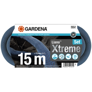Gardena auduma šļūtene Liano™ Xtreme 15 m – komplekts