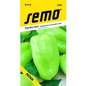 Sēklas Sweet Green Pepper Nova quick field 0,5 g