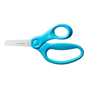 Fiskars Bērnu šķēres ar noapaļotiem galiem, tirkīza, 13 cm 6+ 1064072