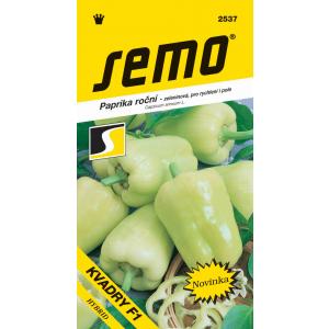 Sēklas saldie zaļie pipari F1 Kvadry F1 15s