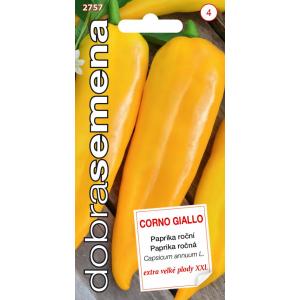Labas sēklas Zaļie pipari Corno Giallo 30s