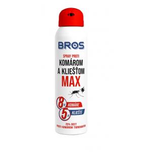 Bros moskītu un ērču repelents max aerosols